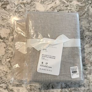 Belgian Linen Waffle Pillow Sham (King)